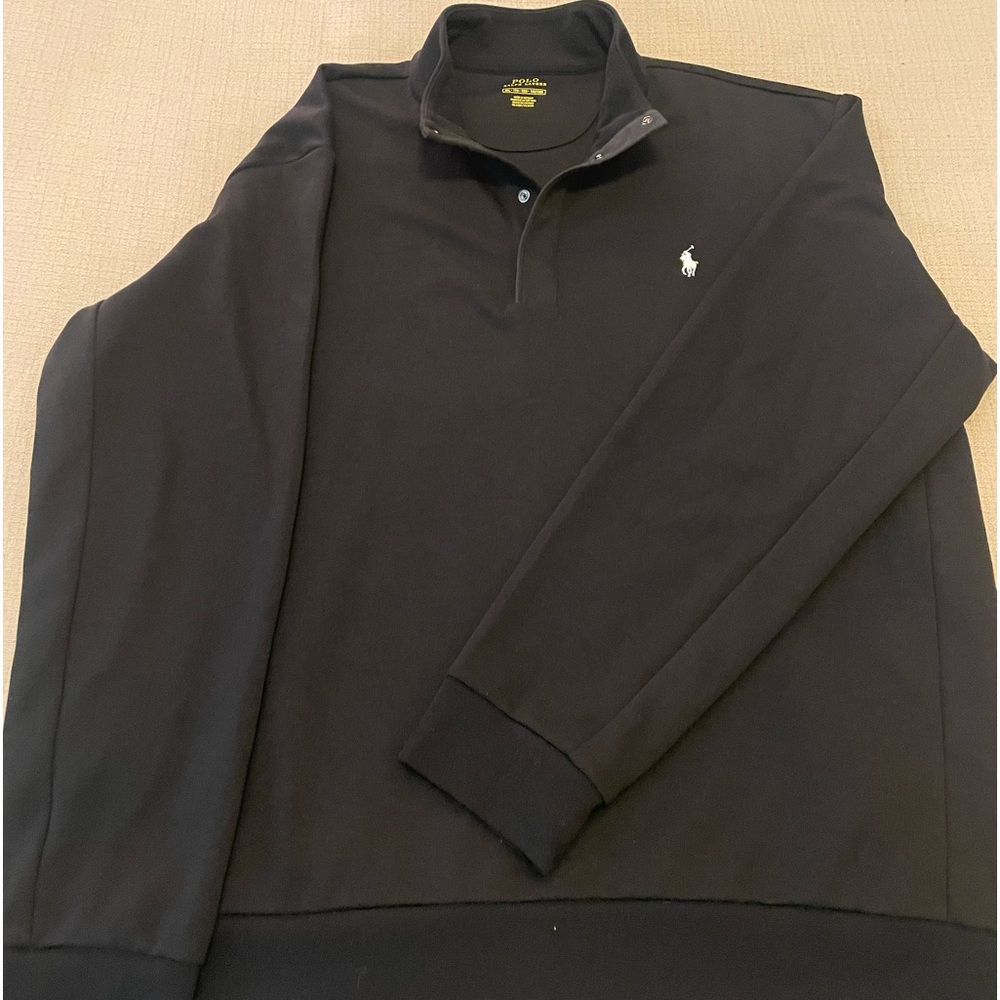 Polo Ralph Lauren Double Knit Quarter Snap Pullover